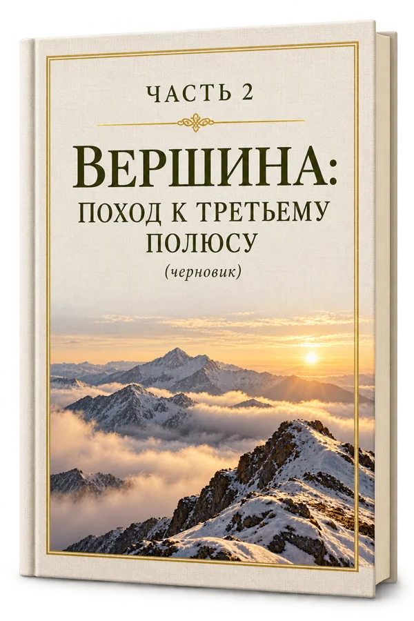 Книга «Часть 2. Вершина: Поход к третьему полюсу (черновик)»